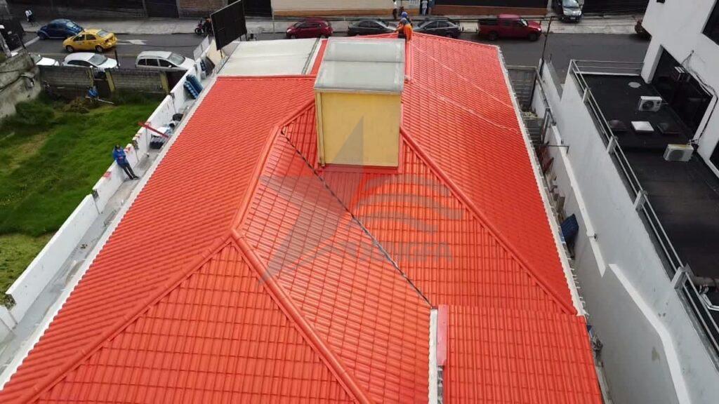 Top Ridge Tile for UPVC Roof Sheet - XINGFA